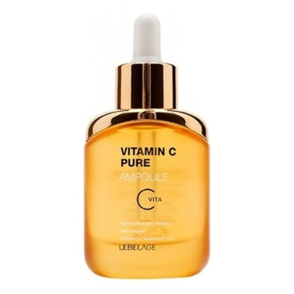 Ампульная сыворотка для сияния кожи лица с витаминами Vitamin C Pure Ampoule (35 мл)