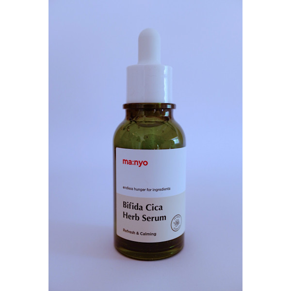 Manyo Bifida Cica Herb Serum Успокаивающая сыворотка против воспалений